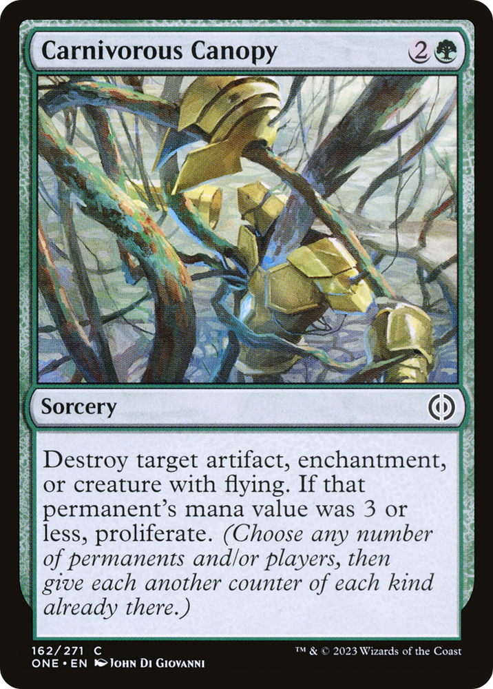 Carnivorous Canopy [Phyrexia: All Will Be One] 