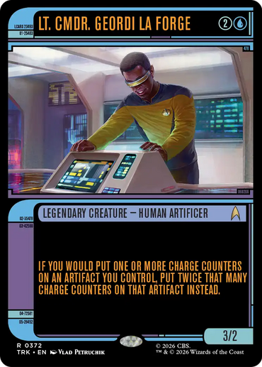 Lt. Cmdr. Geordi La Forge (Showcase) [Star Trek]