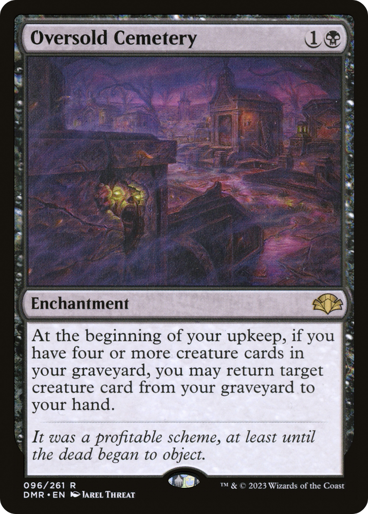 Oversold Cemetery [Dominaria Remastered] 