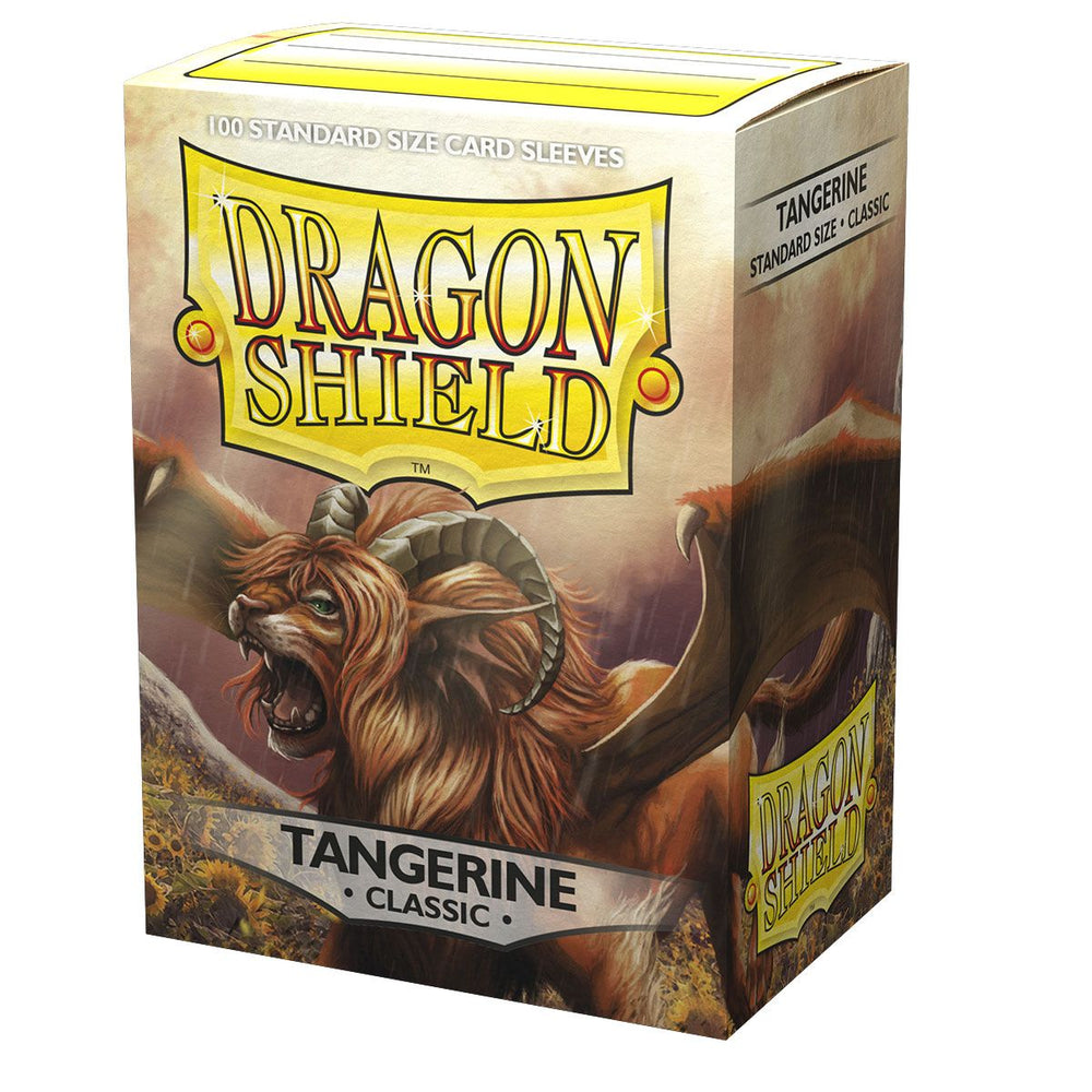 Dragon Shield: Standard 100ct Sleeves - Tangerine (Classic) 