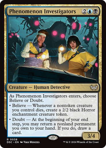 Phenomenon Investigators [Duskmourn: House of Horror Commander] 