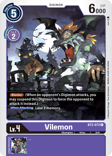 Vilemon [BT2-072] [Release Special Booster Ver.1.0] 