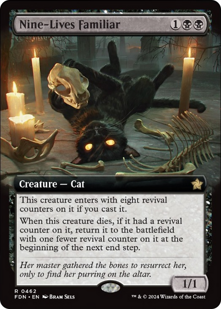 Nine-Lives Familiar (Extended Art) [Foundations] 