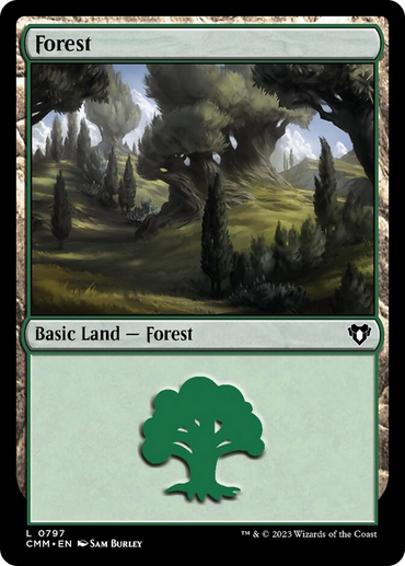 Forest (797) [Commander Masters] 