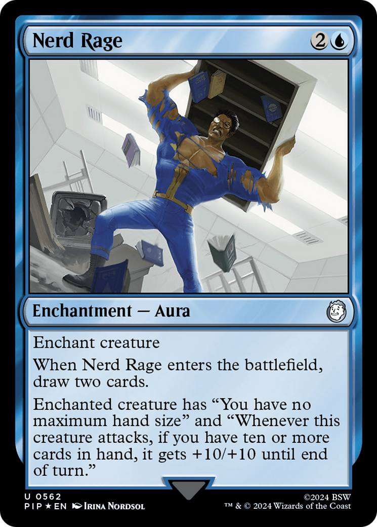 Nerd Rage (Surge Foil) [Fallout] 