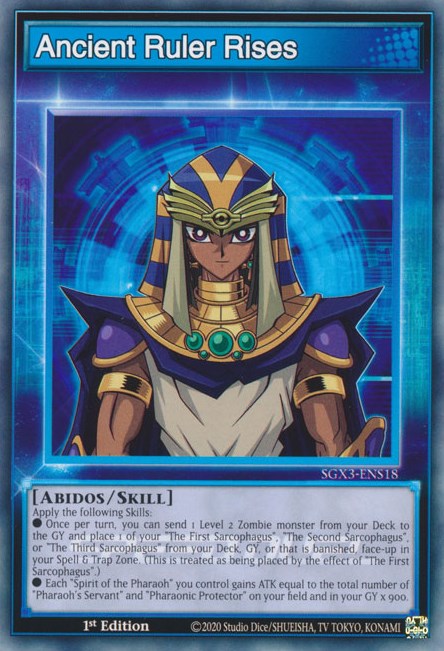 Ancient Ruler Rises [SGX3-ENS18] Common 