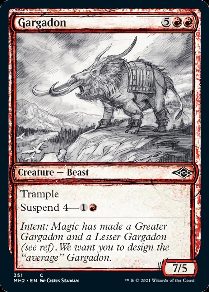 Gargadon (Sketch) [Modern Horizons 2] 