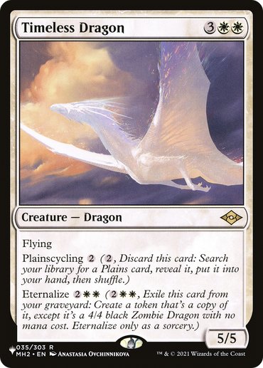 Timeless Dragon [The List Reprints] 