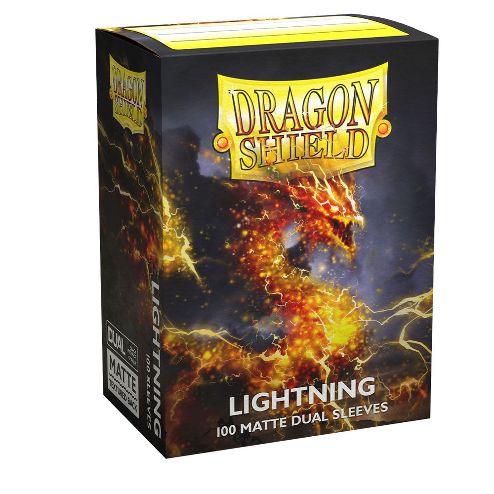 Dragon Shield: Standard 100ct Sleeves - Lightning (Dual Matte) 