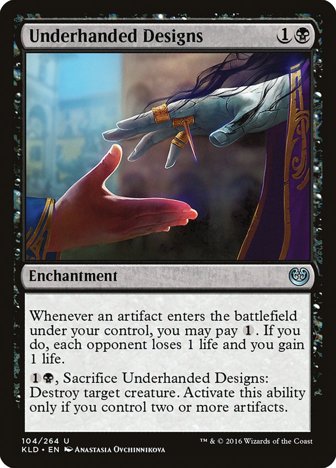 Underhanded Designs [Kaladesh]