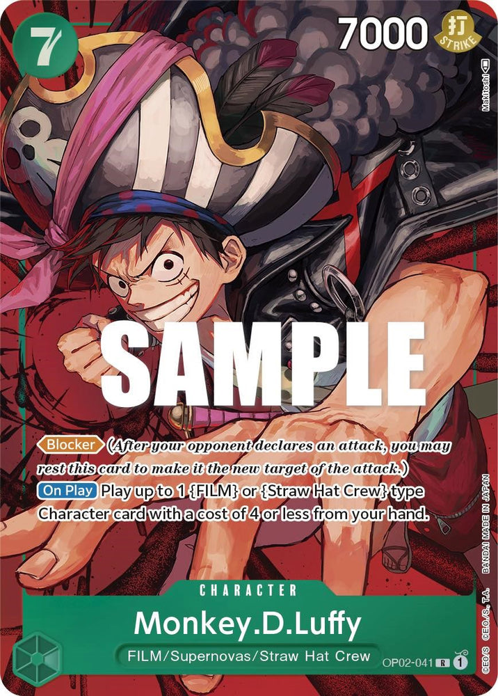 Monkey.D.Luffy (Alternate Art) [Paramount War] 