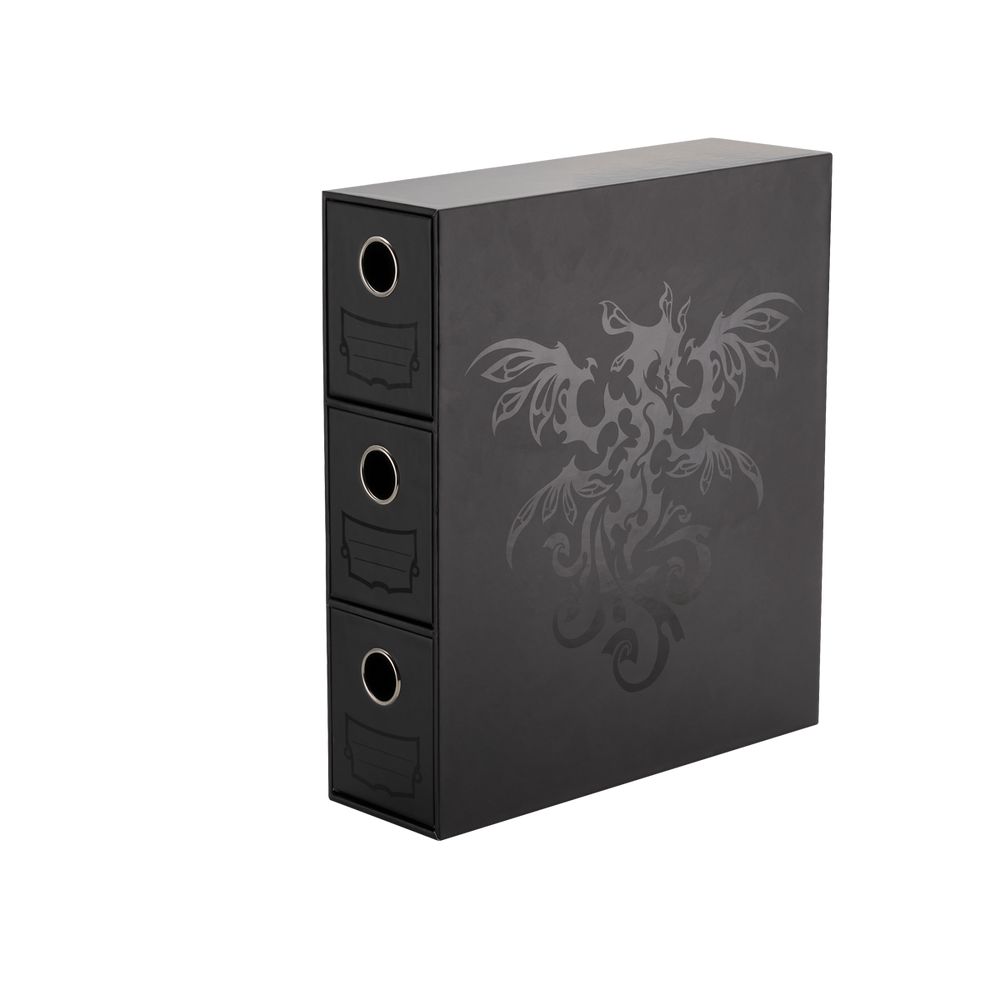 Dragon Shield: Fortress Card Drawers - Black 