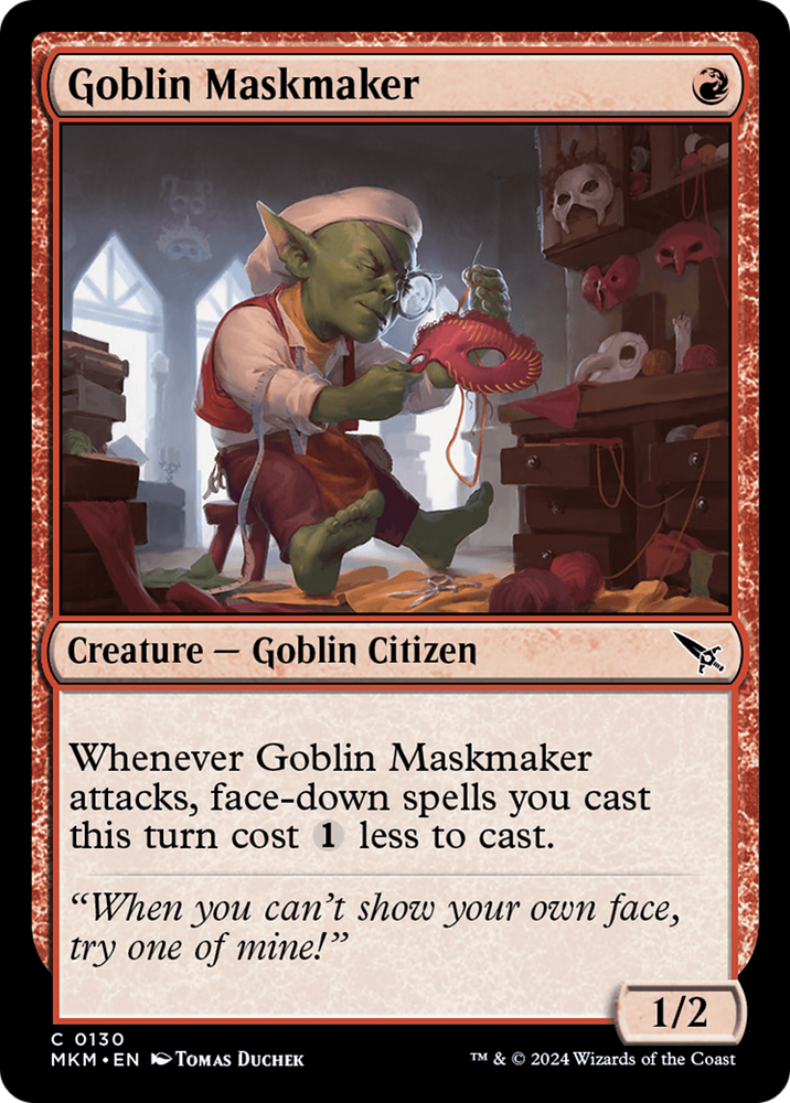 Goblin Maskmaker [Murders at Karlov Manor] 