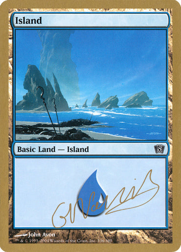 Island (gn336) (Gabriel Nassif) [World Championship Decks 2004] 