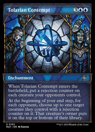 Tolarian Contempt (Showcase Halo Foil) [March of the Machine: The Aftermath] 