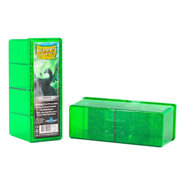 Dragon Shield: Four-Compartment Deck Box - Emerald 