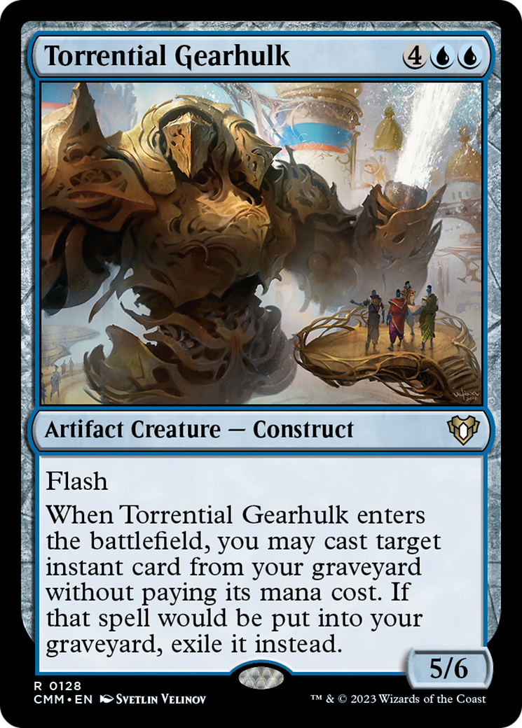 Torrential Gearhulk [Commander Masters] 