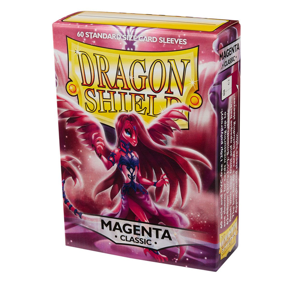 Dragon Shield: Standard 60ct Sleeves - Magenta (Classic)