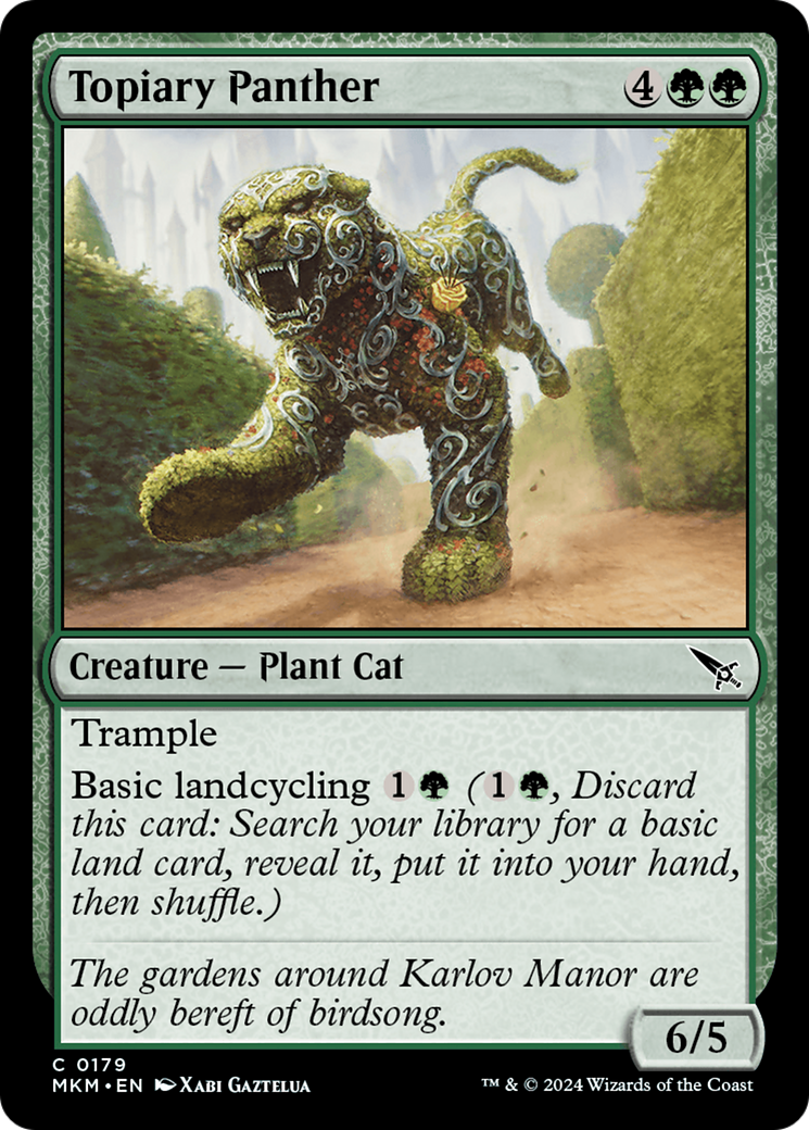 Topiary Panther [Murders at Karlov Manor] 