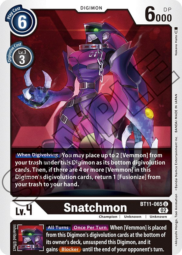 Snatchmon [BT11-065] [Dimensional Phase] 