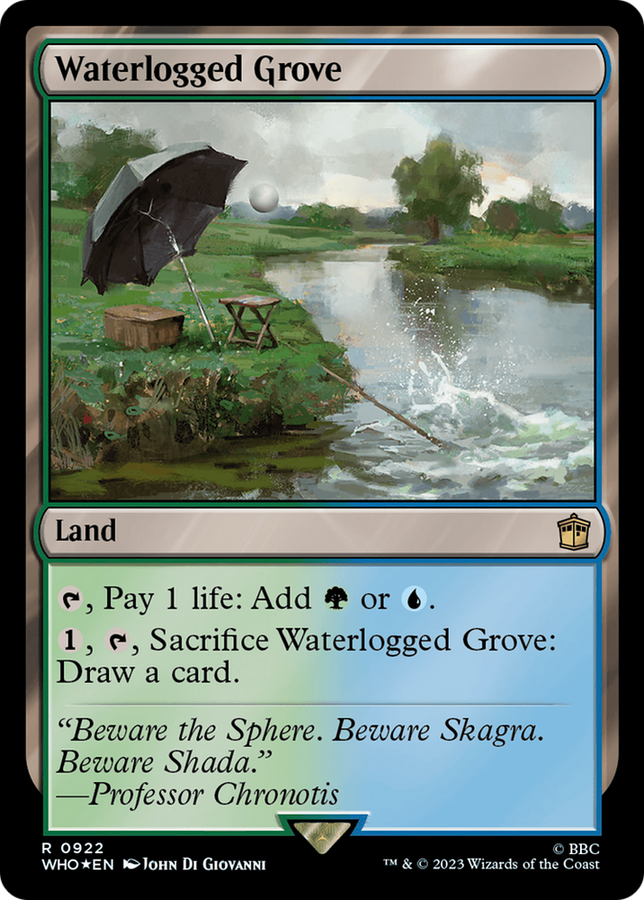 Waterlogged Grove (Surge Foil) [Doctor Who] 