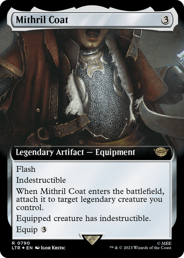 Mithril Coat (Extended Art) (Surge Foil) [The Lord of the Rings: Tales of Middle-Earth] 