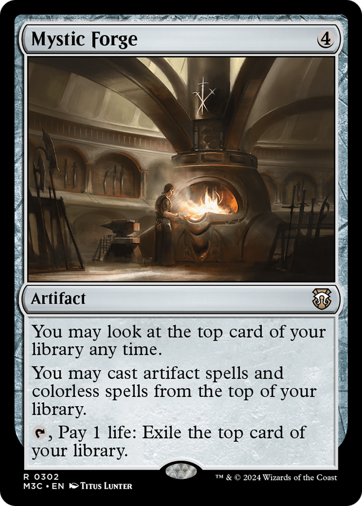 Mystic Forge (Ripple Foil) [Modern Horizons 3 Commander] 