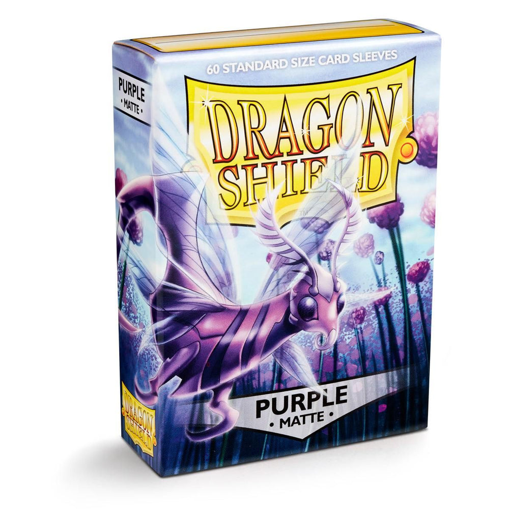 Dragon Shield: Standard 60ct Sleeves - Purple (Matte) 