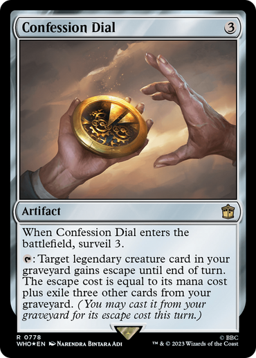 Confession Dial (Surge Foil) [Doctor Who] 