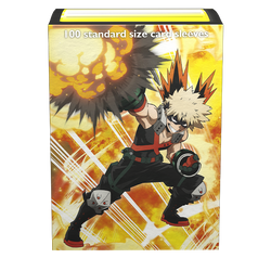 Dragon Shield: Standard 100ct Art Sleeves - My Hero Academia (Bakugo Explode) 