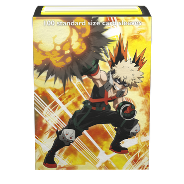 Dragon Shield: Standard 100ct Art Sleeves - My Hero Academia (Bakugo Explode)