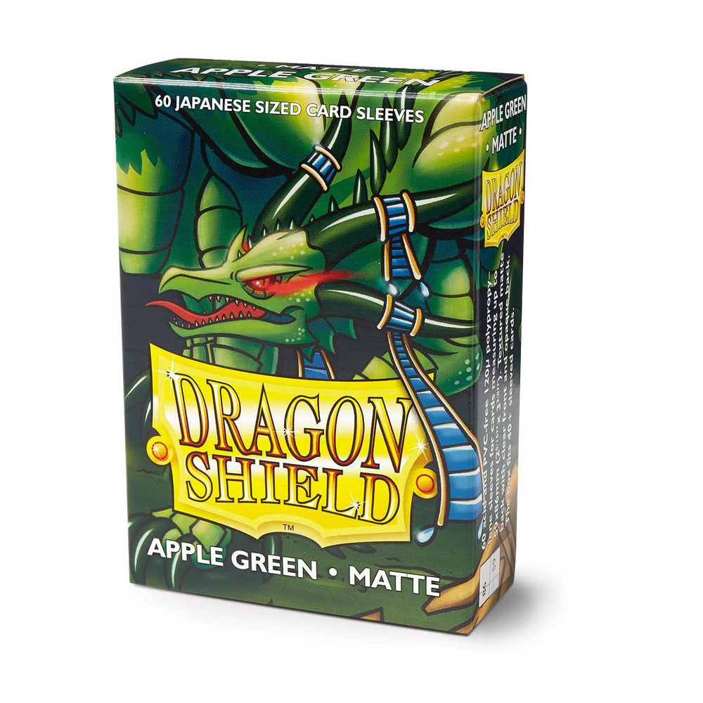 Dragon Shield: Japanese Size 60ct Sleeves - Apple Green (Matte) 