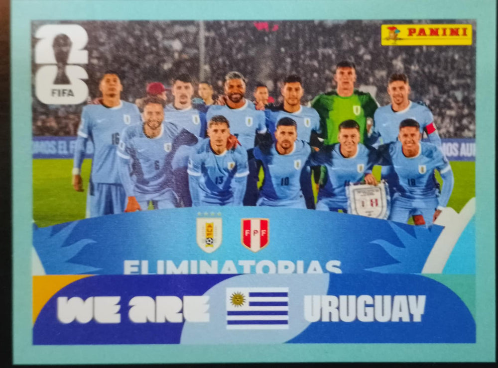 #URU013 | Panini | Fifa World Cup Stickers | 2026 | Uruguay Team |