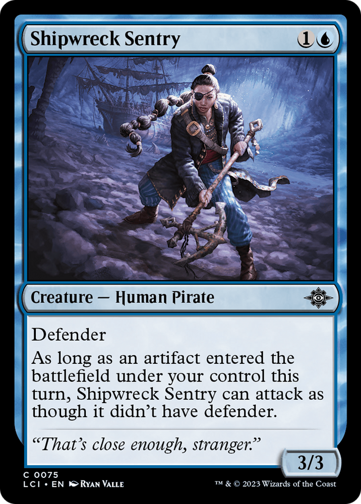 Shipwreck Sentry [The Lost Caverns of Ixalan] 