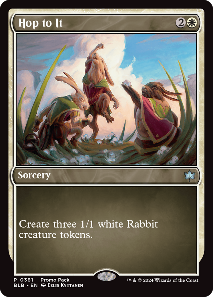 Hop to It [Bloomburrow Promos] 