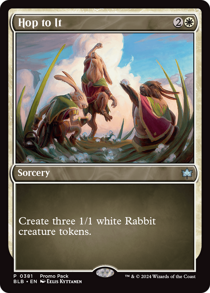 Hop to It [Bloomburrow Promos]