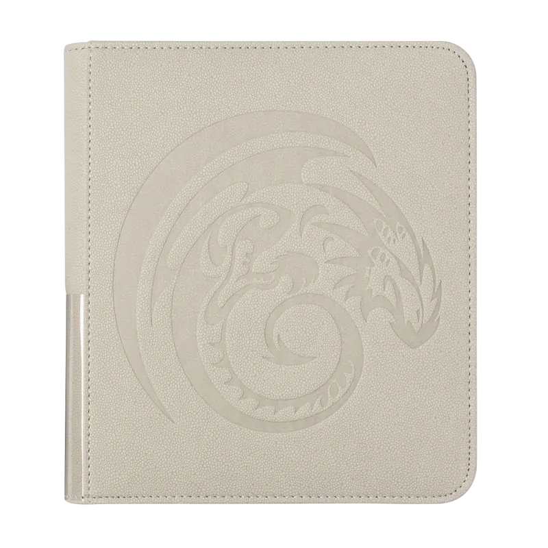 Dragon Shield: Card Codex Zipster Binder - Ashen White (Small) 