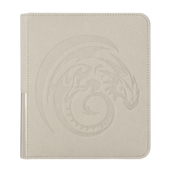 Dragon Shield: Card Codex Zipster Binder - Ashen White (Small) 