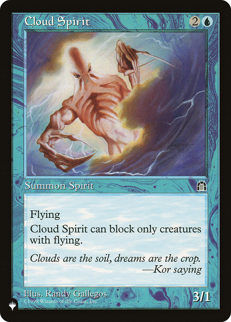 Cloud Spirit [The List Reprints] 