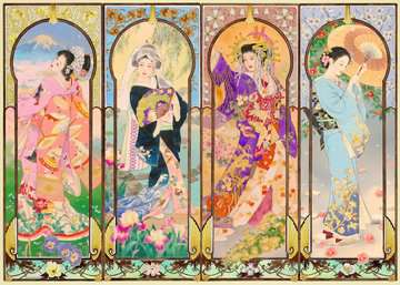 Las cuatro estaciones 1000pz - Rompecabezas