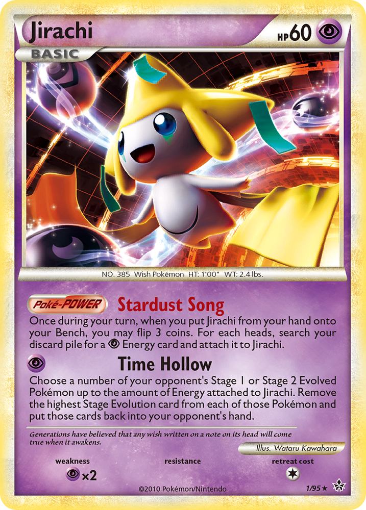 Jirachi (1/95) [HeartGold &amp; SoulSilver: Unleashed] 