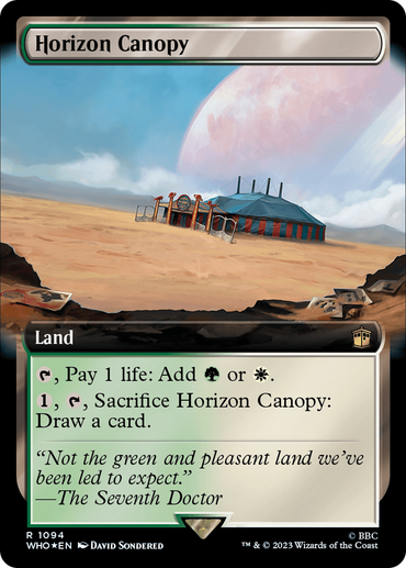 Horizon Canopy (Extended Art) (Surge Foil) [Doctor Who] 