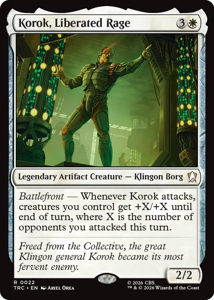 Korok, Liberated Rage [Star Trek Commander]