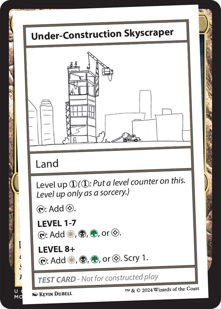 Under-Construction Skyscraper [Mystery Booster 2 Playtest Cards] 