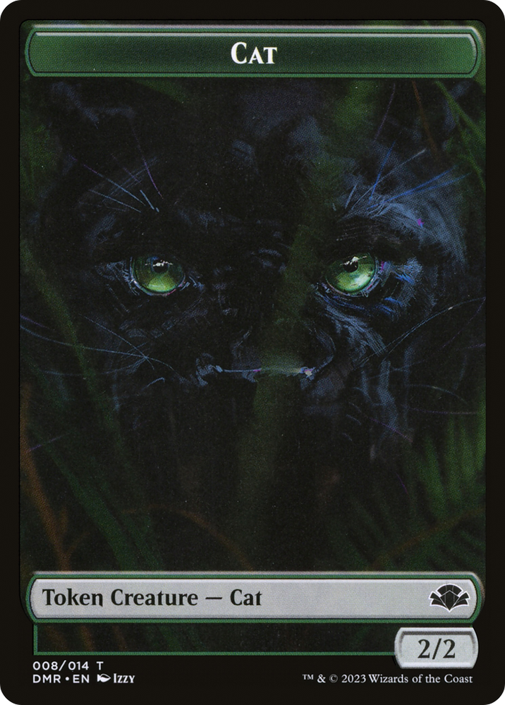 Cat Token (008) [Dominaria Remastered Tokens] 