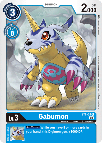 Gabumon [ST8-02] [Starter Deck: Ulforce Veedramon] 