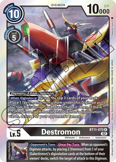 Destromon [BT11-070] [Dimensional Phase] 