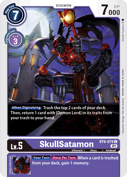 SkullSatamon [BT8-079] [New Awakening]