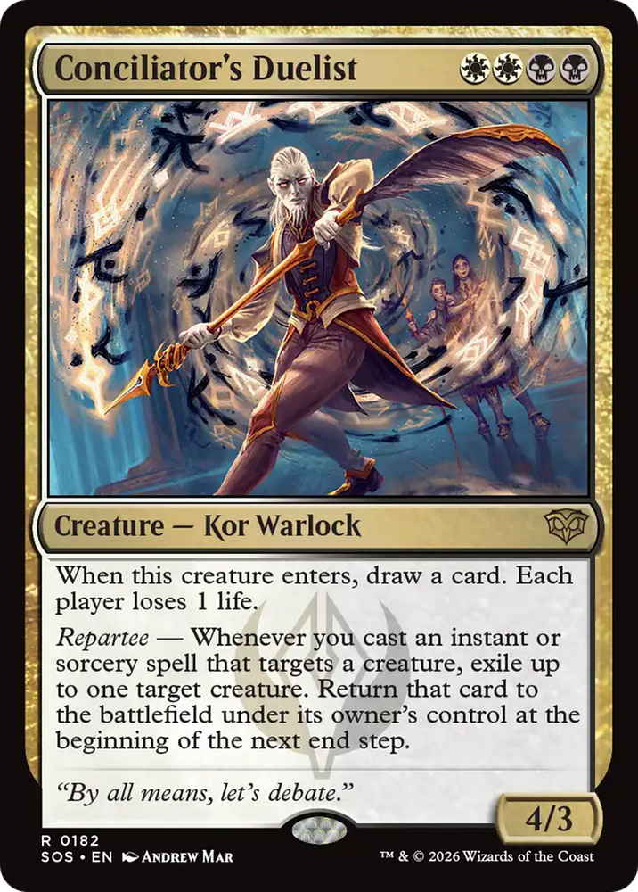 Conciliator's Duelist [Secrets of Strixhaven]
