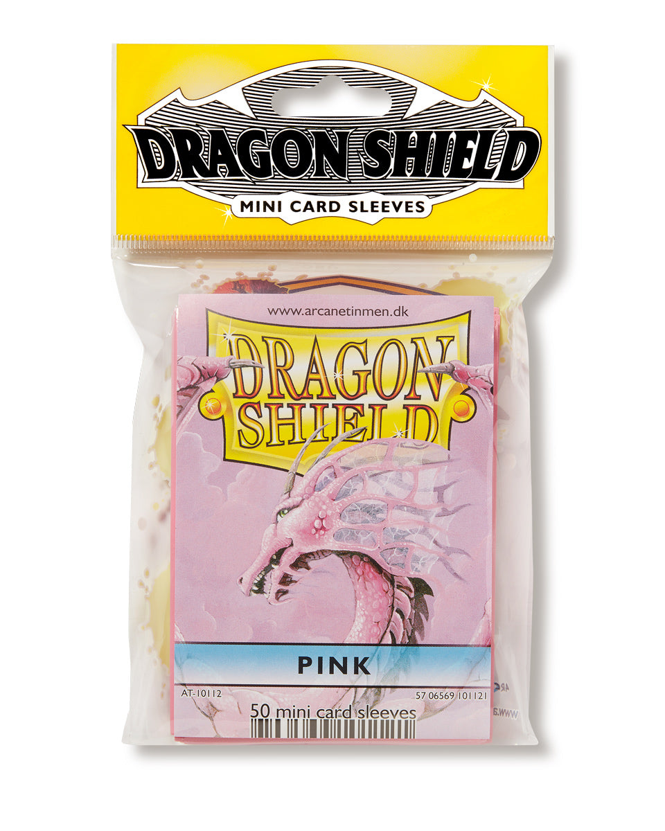 Dragon Shield: Japanese Size 50ct Sleeves - Pink (Classic)